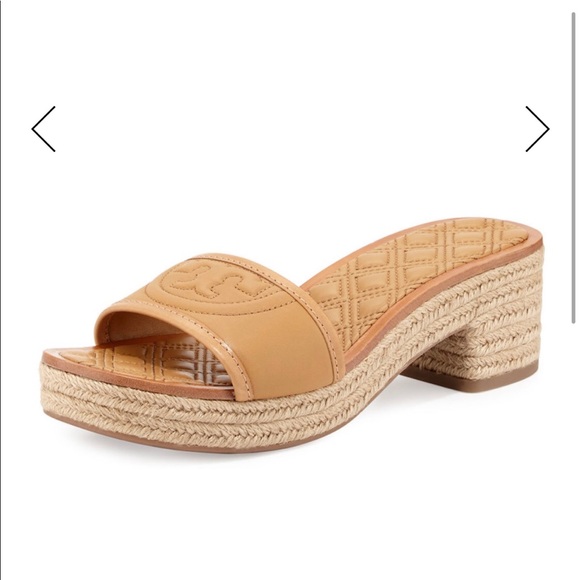 tory burch espadrille slide